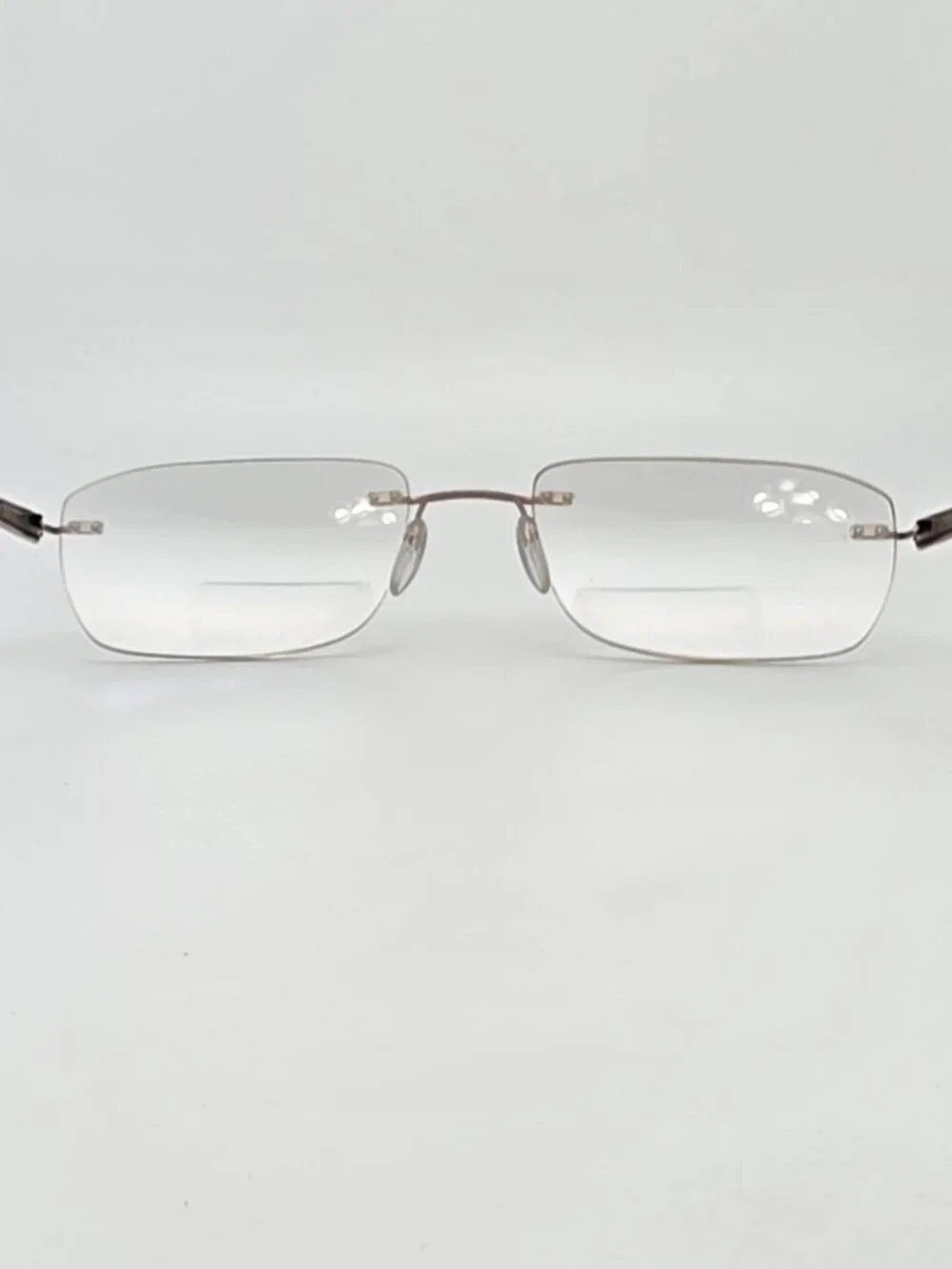 Silhouette 7661 40 6056 Spring Blossom Titanium Rimless Eyeglasses Frame w/ Case